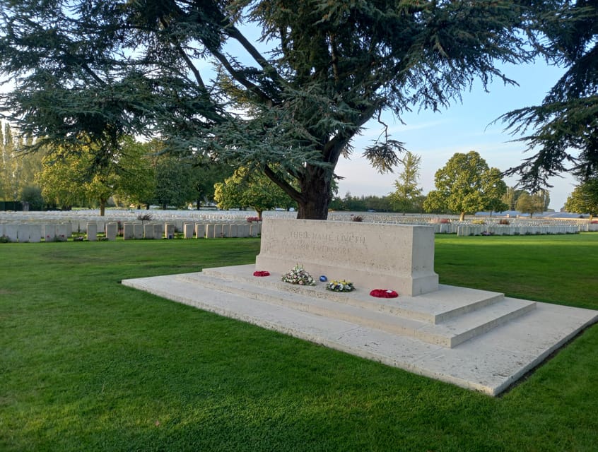 From Ypres: WWI Battlefields Private Tour - The Brooding Soldier at Vancouver Corner