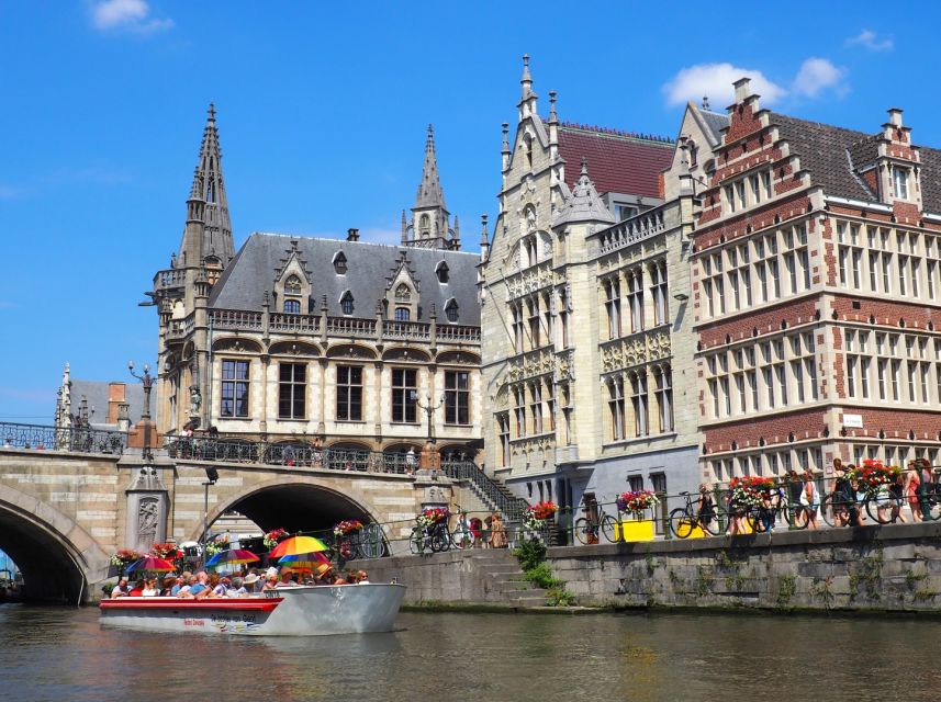 Ghent: 40 Minute Medieval Center Guided Boat Tour - Why the Leie is the right place to begin