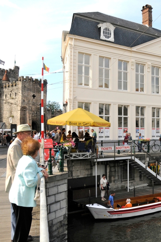 Ghent: 50-Minute Medieval Center Guided Boat Trip - Key points to know before boarding