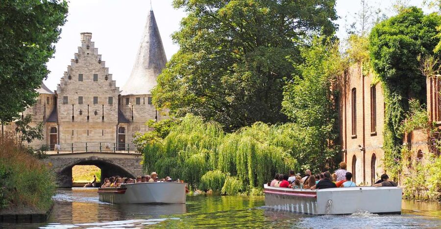 Ghent: 50-Minute Medieval Center Guided Boat Trip - The Three Towers: St Nicholas’ Church, the Belfry, and St Bavo’s Cathedral