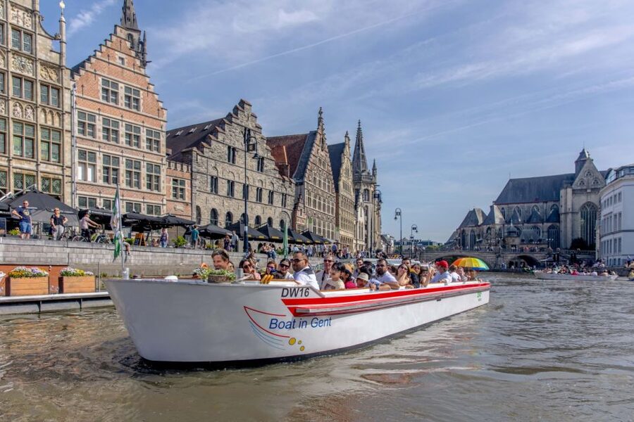 Ghent: 50-Minute Medieval Center Guided Boat Trip - The Old Fish Market and Great Butcher’s Hall