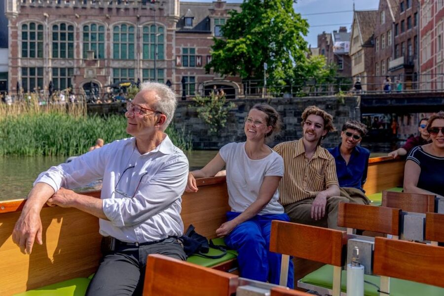 Ghent: 50-Minute Medieval Center Guided Boat Trip - Graslei and the Ancient Port