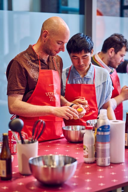 Ghent: Belgian Waffle-Making Workshop with Beer Tasting - The social side of the 90-minute class