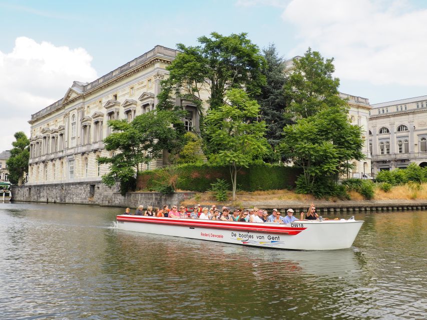 Ghent: Hop-on Hop-off Water-Tramway - Stop 4: Saint Peter’s Abbey and its vineyard