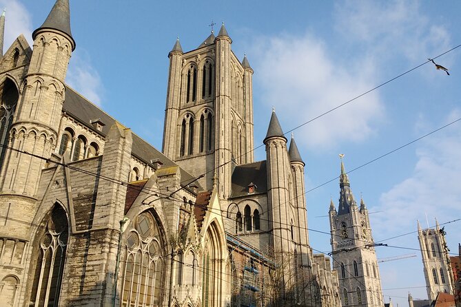 Ghent Walking Tour - City Highlights and Beyond Tradition - The three medieval towers in one view