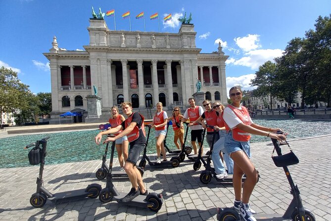 Guided E-kickscooter tour: The big five of Antwerp - Key points at a glance