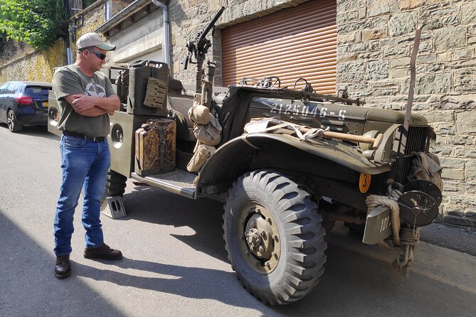 Historic Battle of the Bulge Sites Tour from Brussels - Bastogne Barracks and the cellar behind NUTS