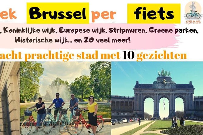 Lively Brussels Highlights Bike tour DUTCH - Marolles: flea markets and local texture