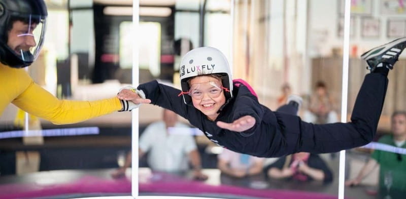 Luxembourg : Indoor Skydiving - Flying Without Jumping From a Plane