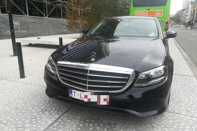Luxury vehicle from Brussels airport to the city of Brussels - The ride into Brussels and your chosen address