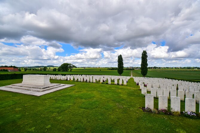 Small Group Ypres Remembrance Day Filled With War History - Ramparts Cemetery inside Ypres