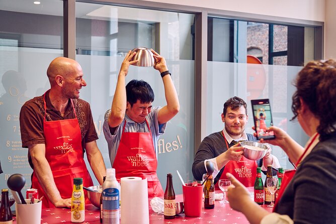 The Waffles 'n Beer Workshop in Ghent Centre - Baking Brussels-style waffles