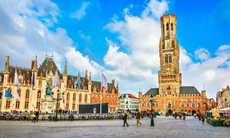 Top Highlights of Bruges from Zeebrugge Port - Fish Market and Burg Square