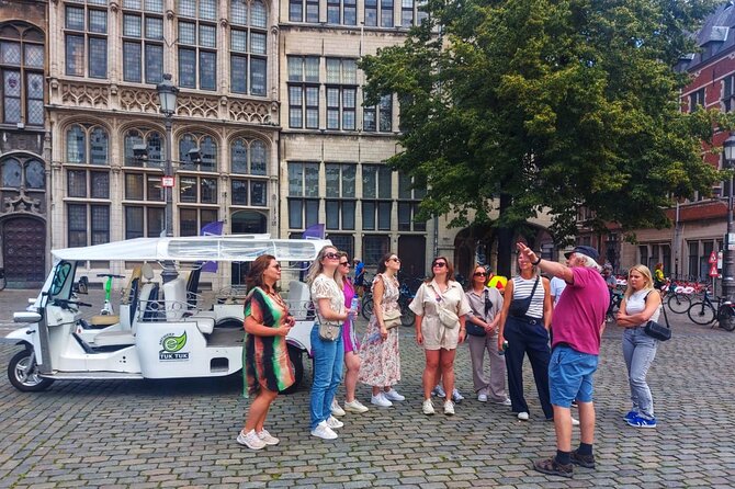 TukTuk Tour through historic Antwerp 2.5h - Forty Minutes Around MAS and Eilandje
